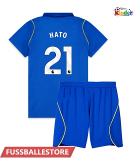 Günstige Chelsea Jorrel Hato #21 Heimtrikotsatz Kinder 2026-27 Kurzarm (+ Kurze Hosen)